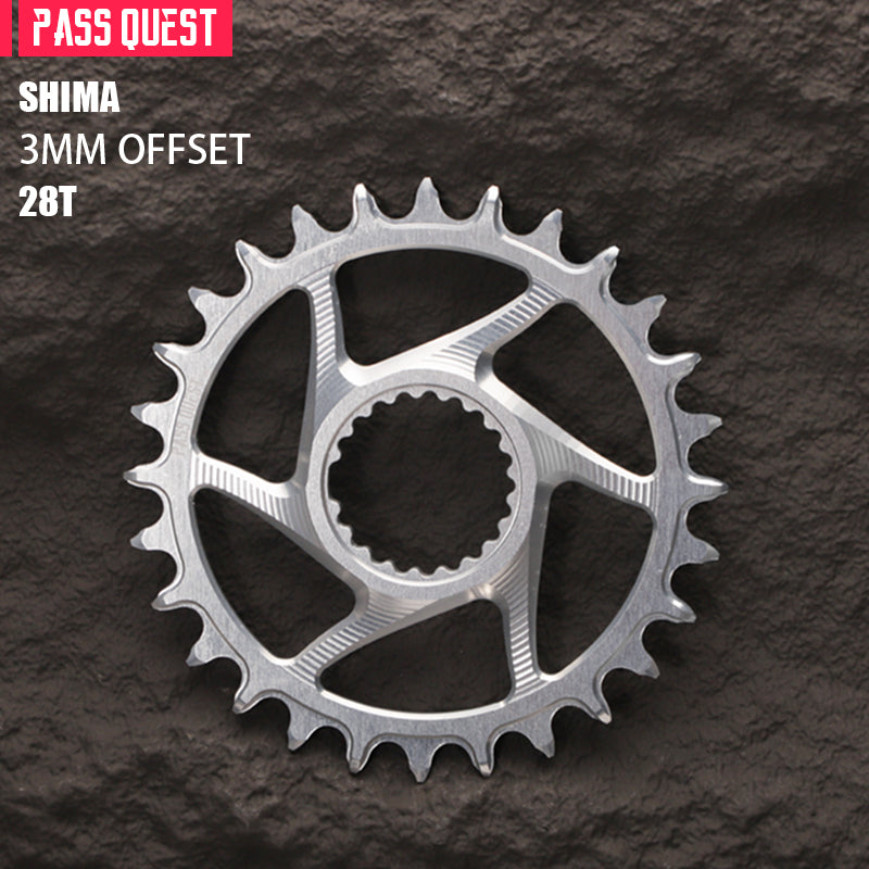 SHIMANO BOOST (3mm offset) Round Narrow Wide Chainring