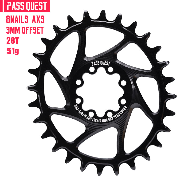 SRAM FORCE 8-Peg Direct Mount 3mm AXS 12-speed chain XX SL Narrow Wide Chainring