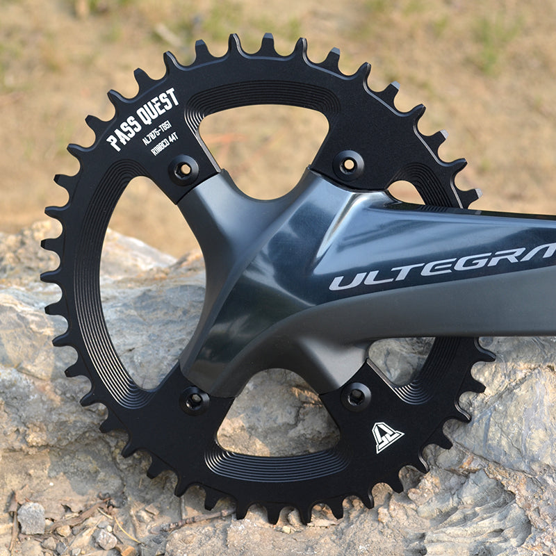 R110BCD (4-bolt ) Oval Narrow Wide Chainring
