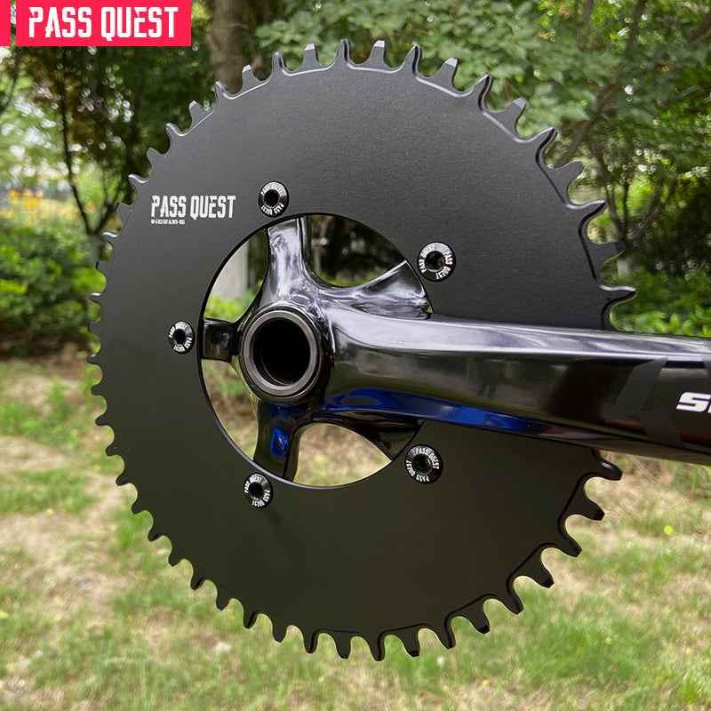 110BCD (5-bolt AERO)Round Road Bike Foldable Bicycle Narrow Wide Chainring