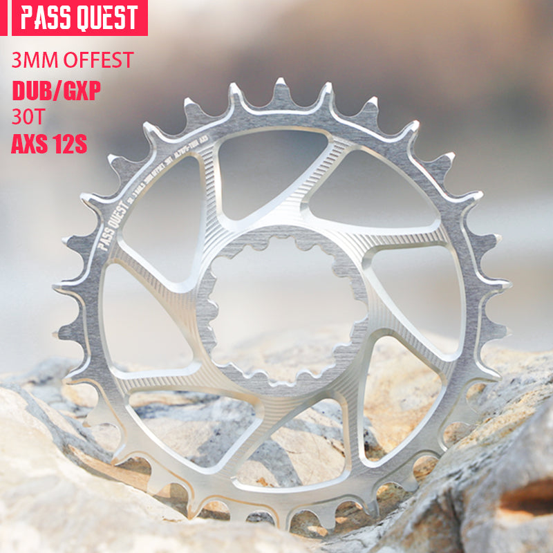 SRAM GXP/DUB BOOST AXS (3mm offset) Round Narrow Wide Chainring