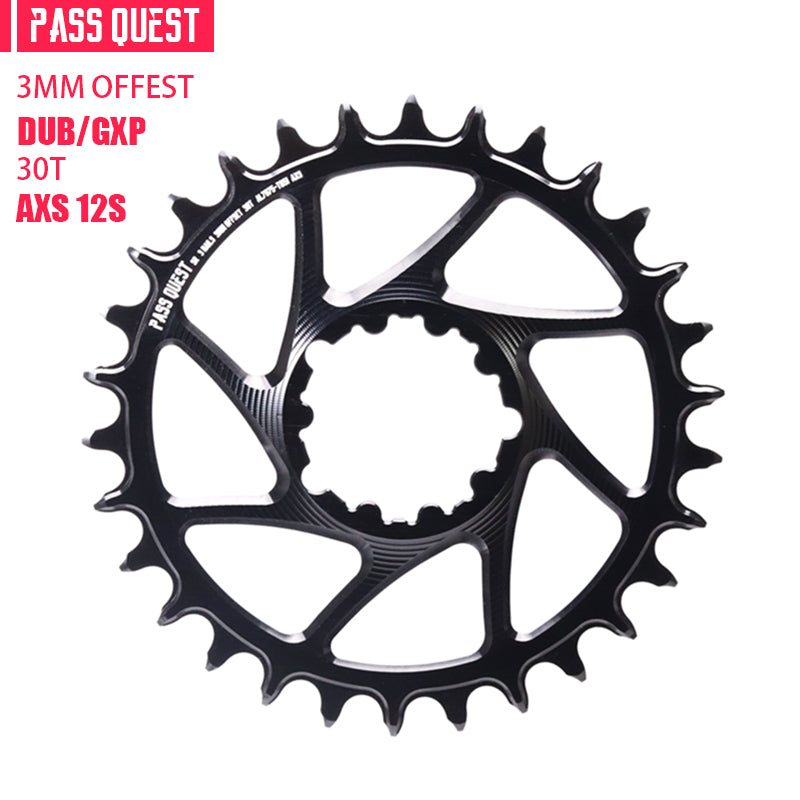 SRAM GXP/DUB BOOST AXS (3mm offset) Round Narrow Wide Chainring