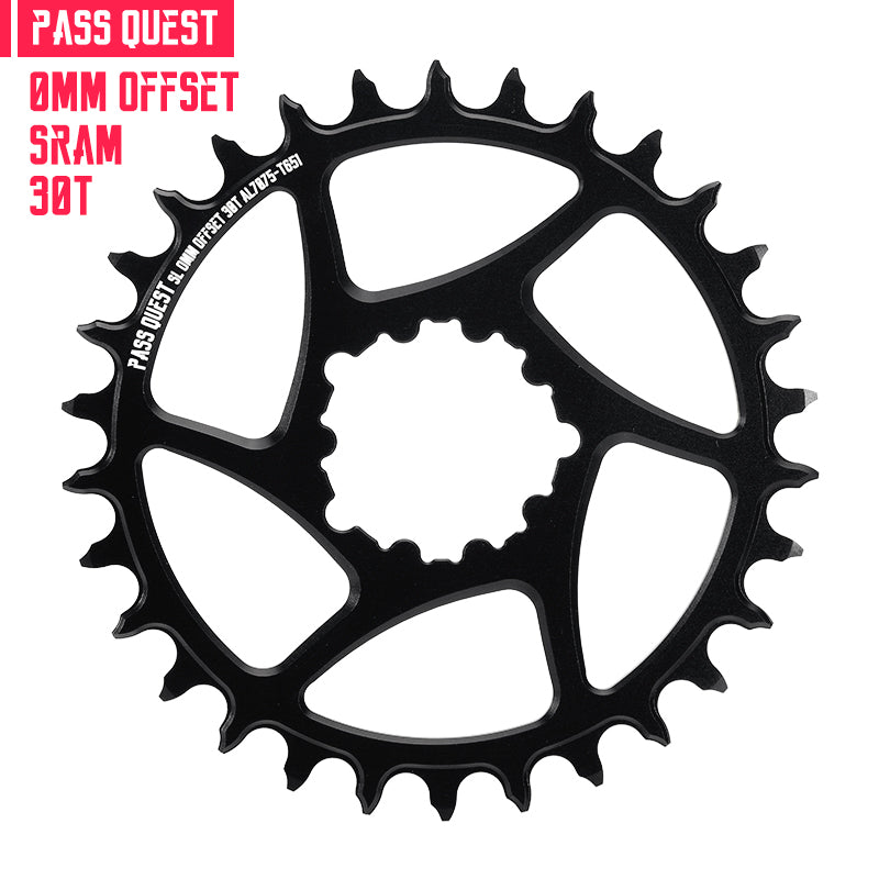 SRAM (0mm offset) Round Narrow Wide Chainring