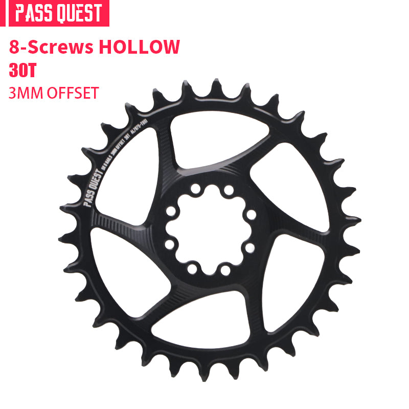 SRAM FORCE 8Nails ( 3mm offset) HOLLOW Mountain XX SL Narrow Wide Chainring 28-38T
