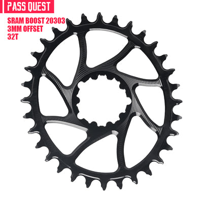 SRAM GXP/DUB BOOST (3mm offset) Oval Narrow Wide Chainring
