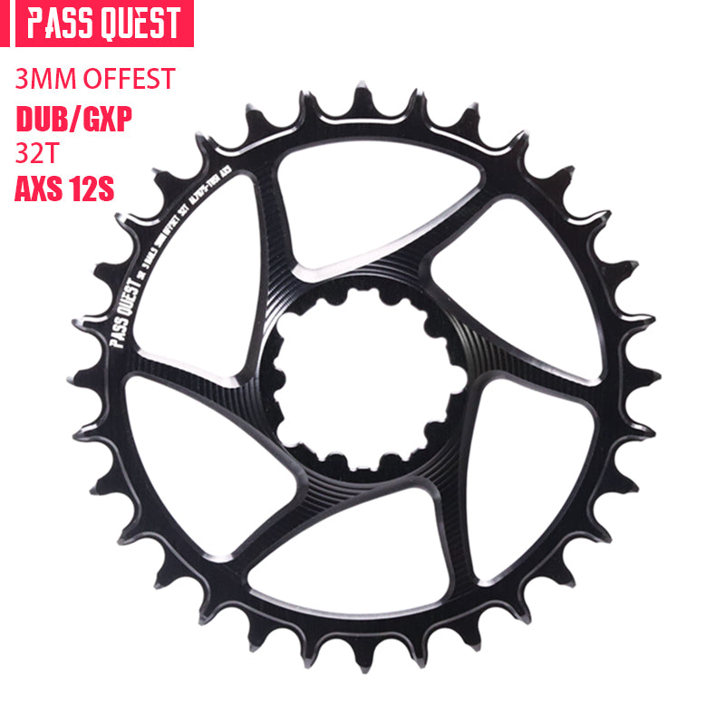 SRAM GXP/DUB BOOST AXS (3mm offset) Round Narrow Wide Chainring