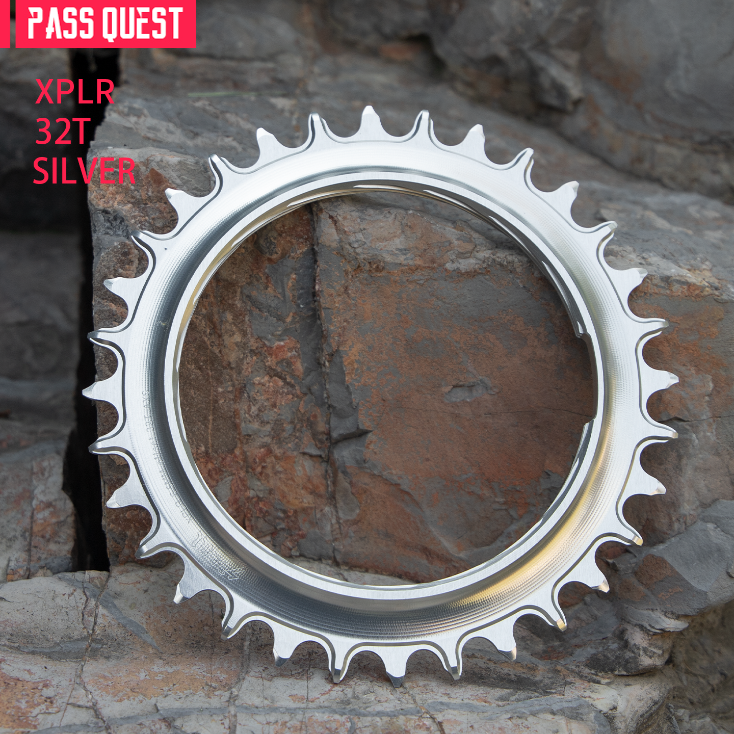 PASS QUEST Direct-Mount Threaded Chainring for SRAM XPLR AXS (12/13-Speed) – Narrow-Wide Profile (30-62T)
