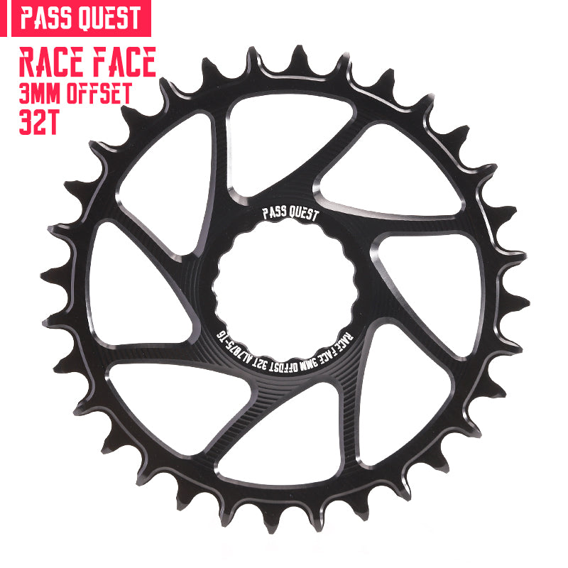 RACE FACE (3mm offset ) Round Narrow Wide Chainring
