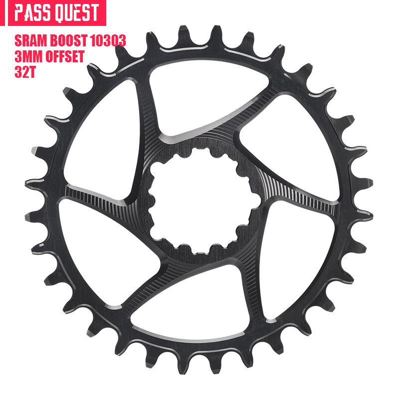 SRAM GXP/DUB BOOST (3mm offset) Round Narrow Wide Chainring