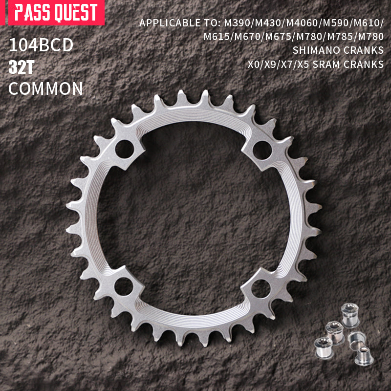 104BCD Round Narrow Wide Chainring