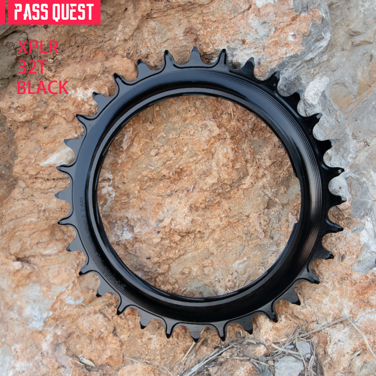 PASS QUEST Direct-Mount Threaded Chainring for SRAM XPLR AXS (12/13-Speed) – Narrow-Wide Profile (30-62T)