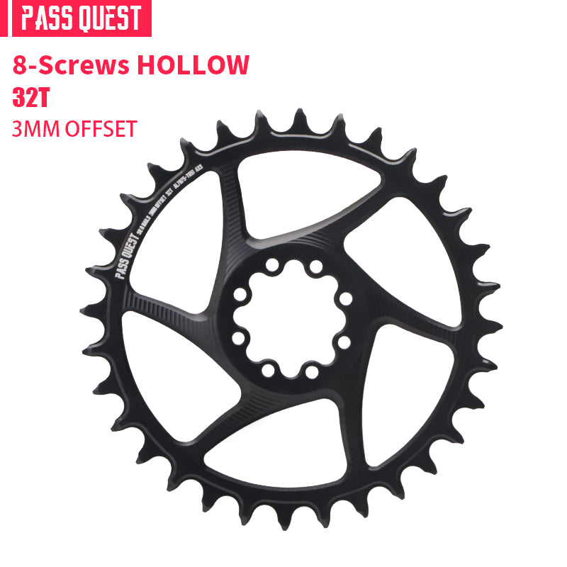SRAM FORCE 8Nails ( 3mm offset) HOLLOW Mountain XX SL Narrow Wide Chainring 28-38T