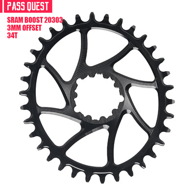 SRAM GXP/DUB BOOST (3mm offset) Oval Narrow Wide Chainring