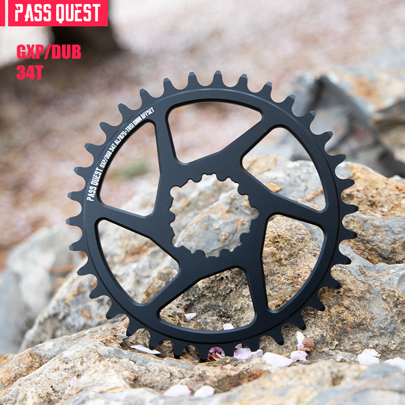 PASS QUEST 104BCD and GXP 3-nail single-speed chainring Dirt Jump urban and street Action Bike dedicated single-speed chainring