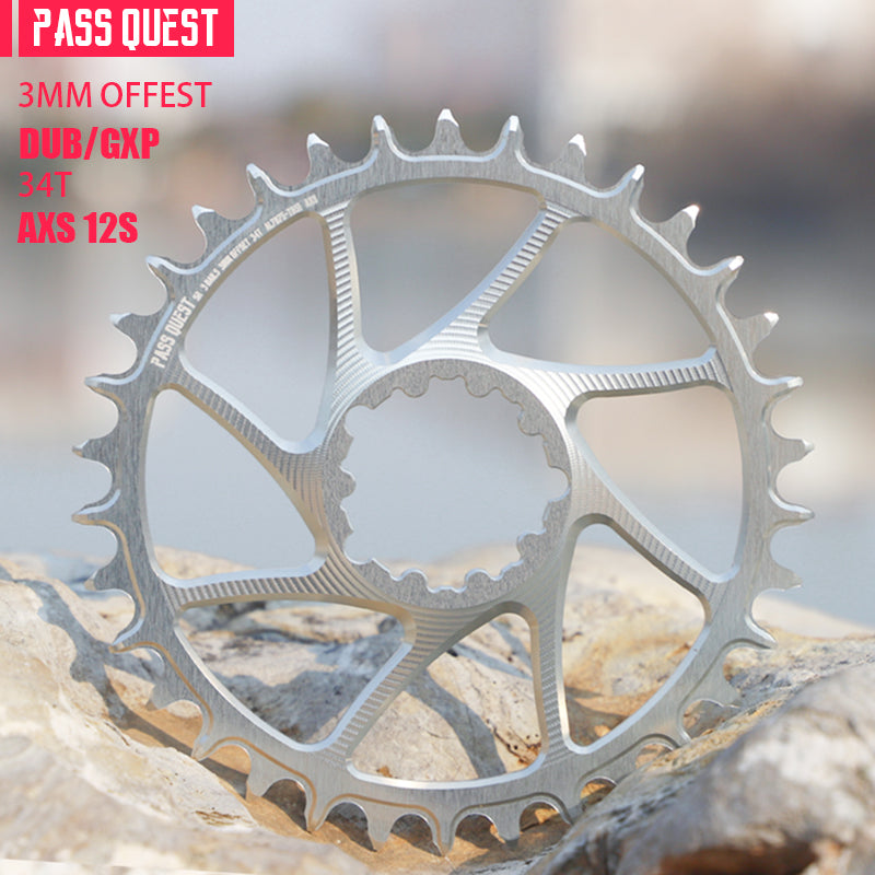 SRAM GXP/DUB BOOST AXS (3mm offset) Round Narrow Wide Chainring