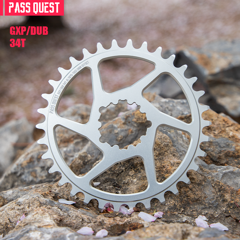 PASS QUEST 104BCD and GXP 3-nail single-speed chainring Dirt Jump urban and street Action Bike dedicated single-speed chainring