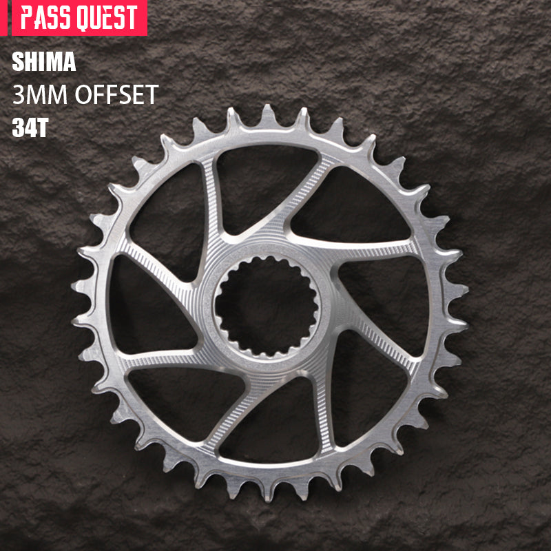 SHIMANO BOOST (3mm offset) Round Narrow Wide Chainring