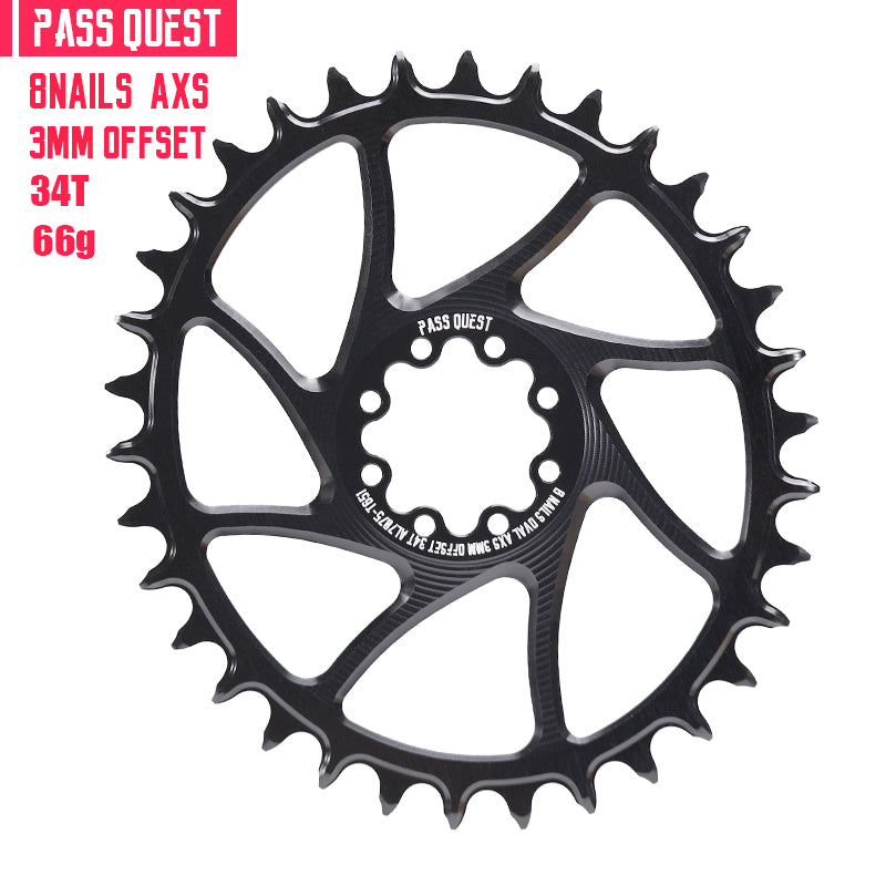 SRAM FORCE 8-Peg Direct Mount 3mm AXS 12-speed chain XX SL Narrow Wide Chainring