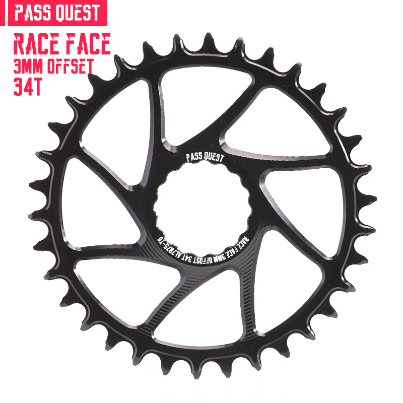 RACE FACE (3mm offset ) Round Narrow Wide Chainring