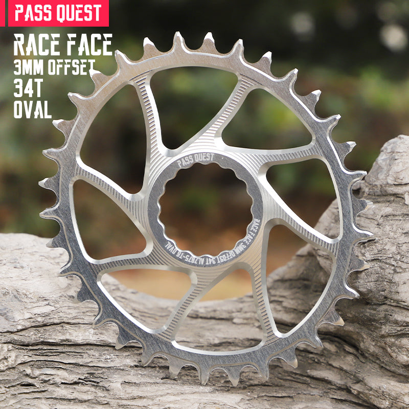 RACE FACE (3mm offset ) Oval Narrow Wide Chainring