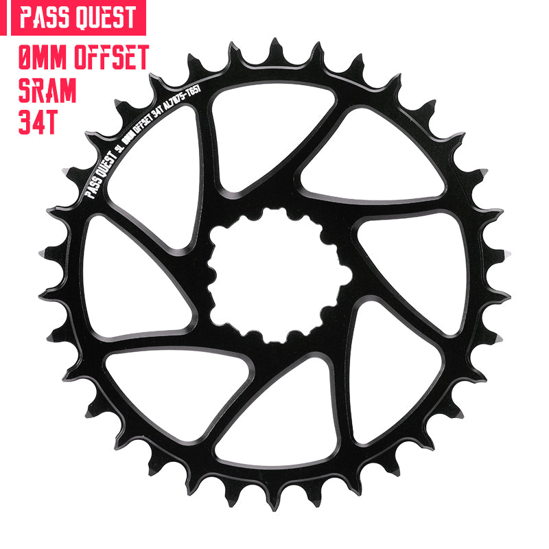 SRAM (0mm offset) Round Narrow Wide Chainring