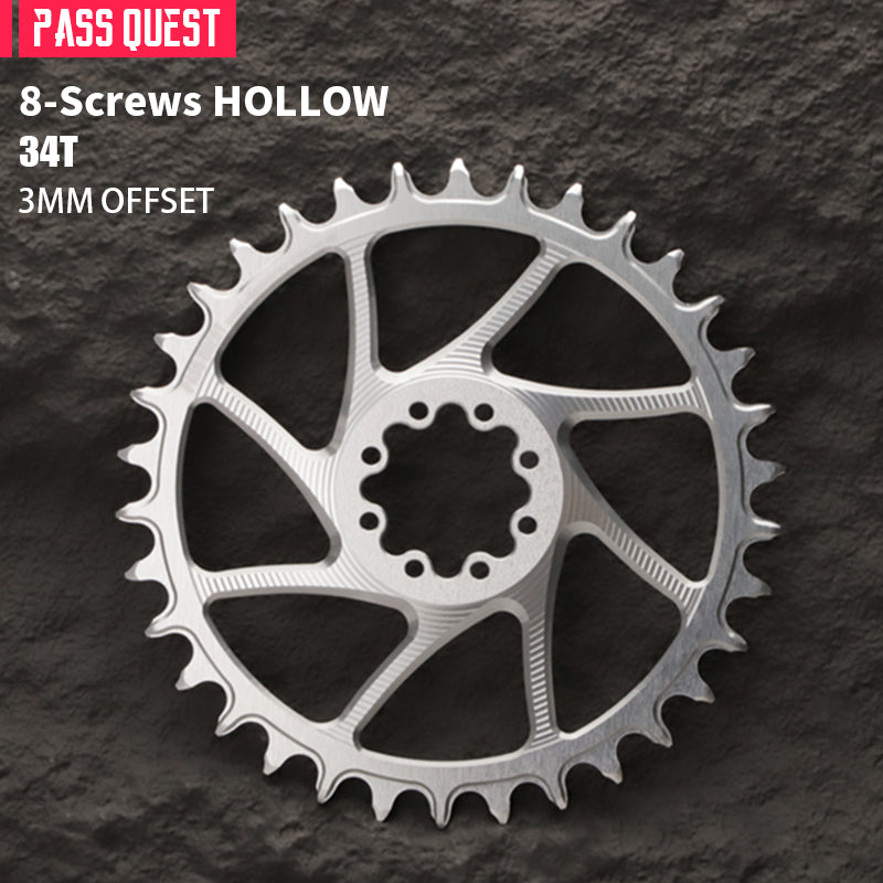 SRAM FORCE 8Nails ( 3mm offset) HOLLOW Mountain XX SL Narrow Wide Chainring 28-38T