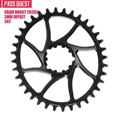 SRAM GXP/DUB BOOST (3mm offset) Oval Narrow Wide Chainring