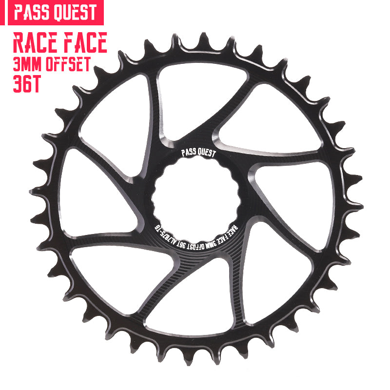 RACE FACE (3mm offset ) Round Narrow Wide Chainring