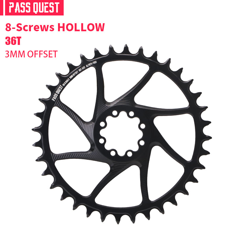 SRAM FORCE 8Nails ( 3mm offset) HOLLOW Mountain XX SL Narrow Wide Chainring 28-38T