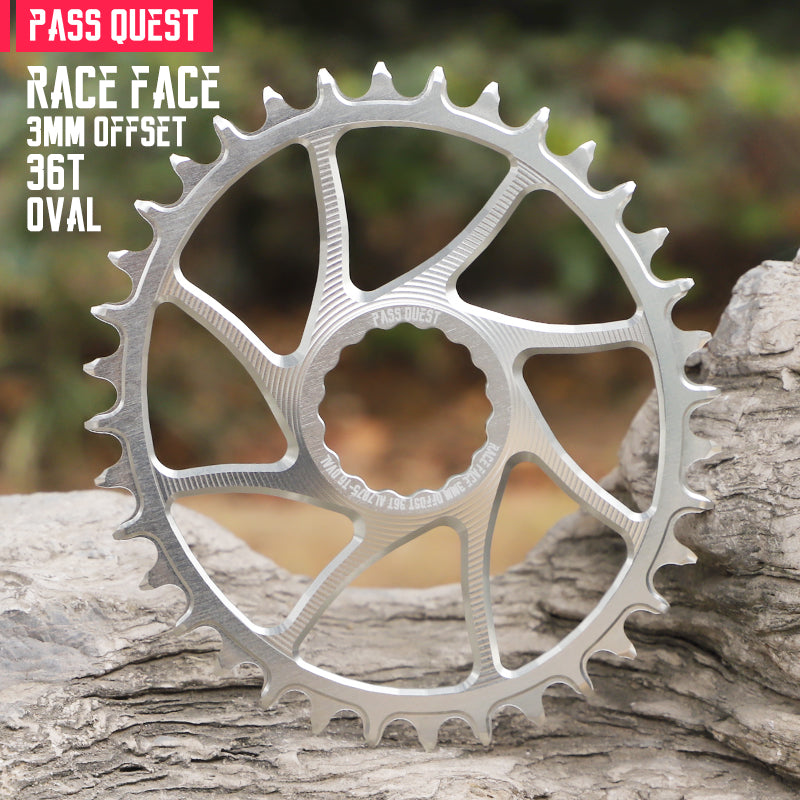 RACE FACE (3mm offset ) Oval Narrow Wide Chainring