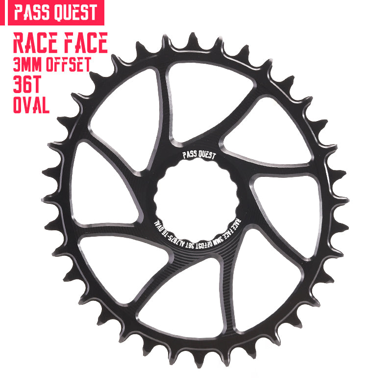 RACE FACE (3mm offset ) Oval Narrow Wide Chainring