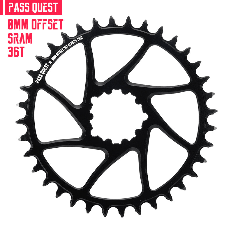 SRAM (0mm offset) Round Narrow Wide Chainring