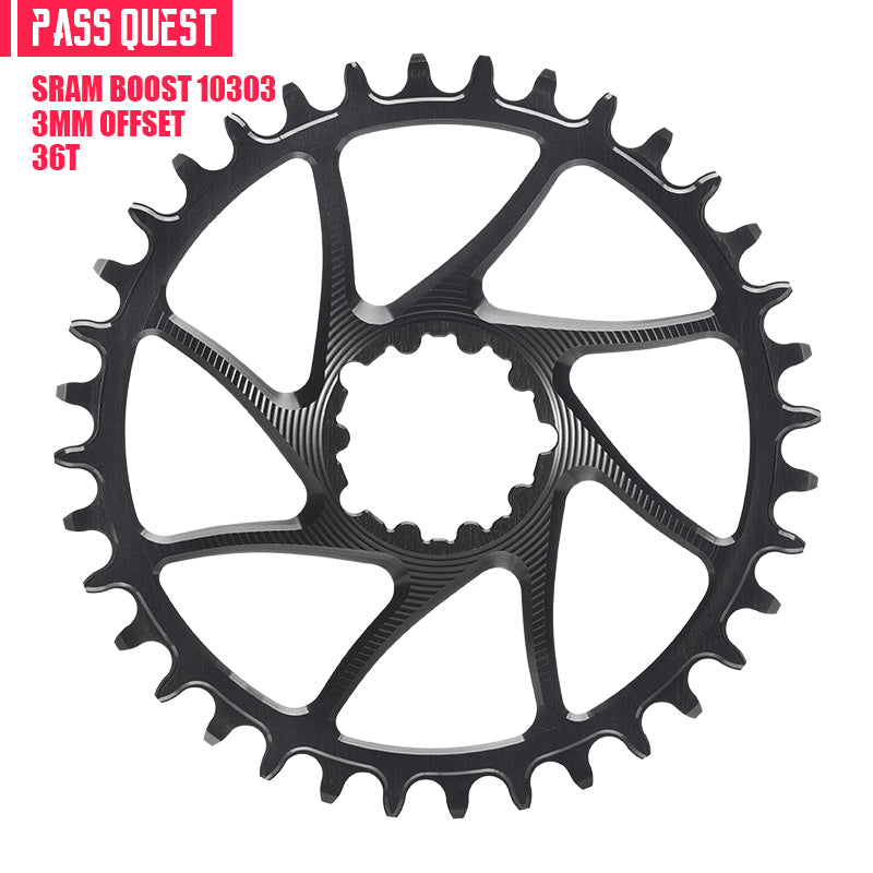 SRAM GXP/DUB BOOST (3mm offset) Round Narrow Wide Chainring