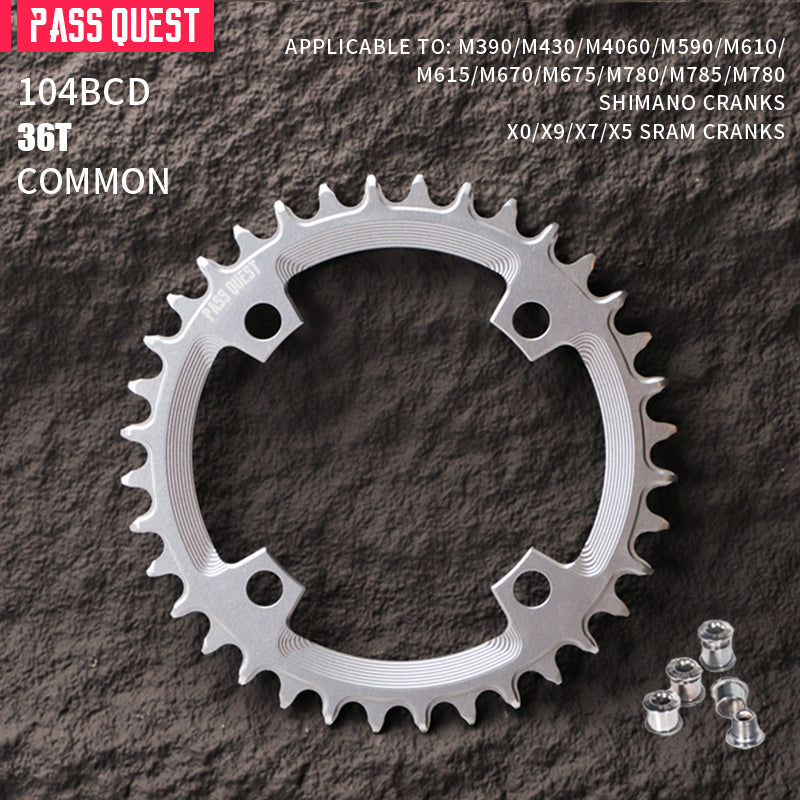 104BCD Round Narrow Wide Chainring