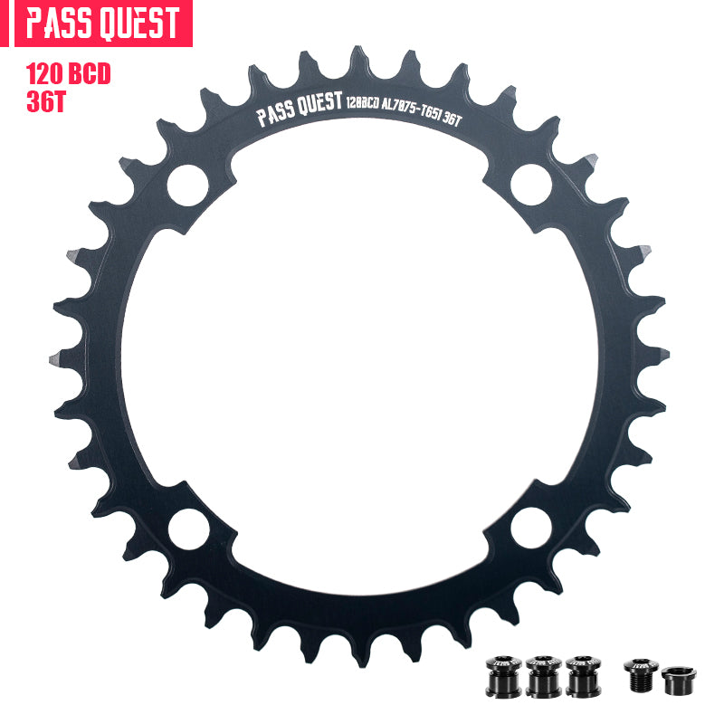 120BCD Round Mountain Bike Chain Wheel Crankset Narrow Wide Chainring