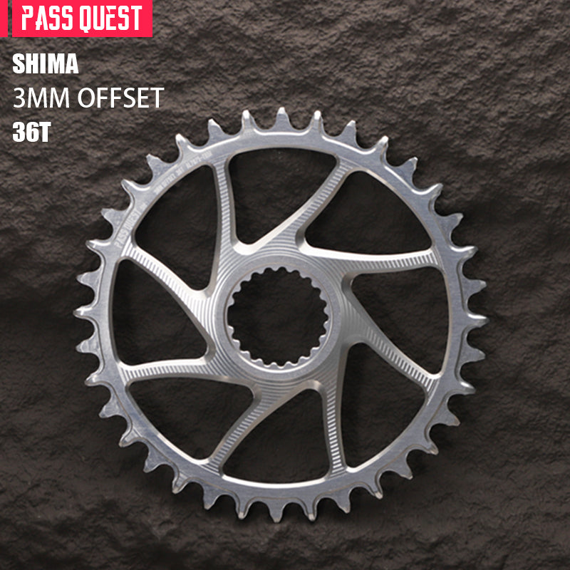SHIMANO BOOST (3mm offset) Round Narrow Wide Chainring