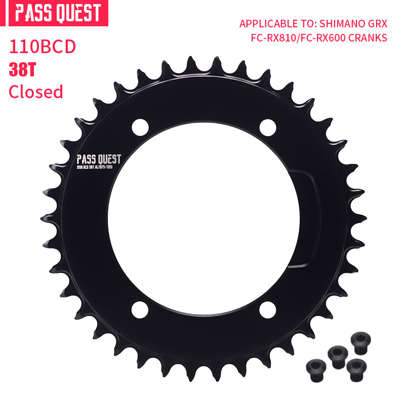 SHIMANO GRX 110 BCD AERO Narrow Wide Chainring