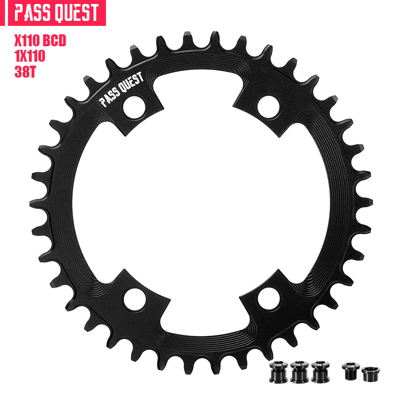 SHIMANO X110BCD (4-bolt ) Round Narrow Wide Chainring
