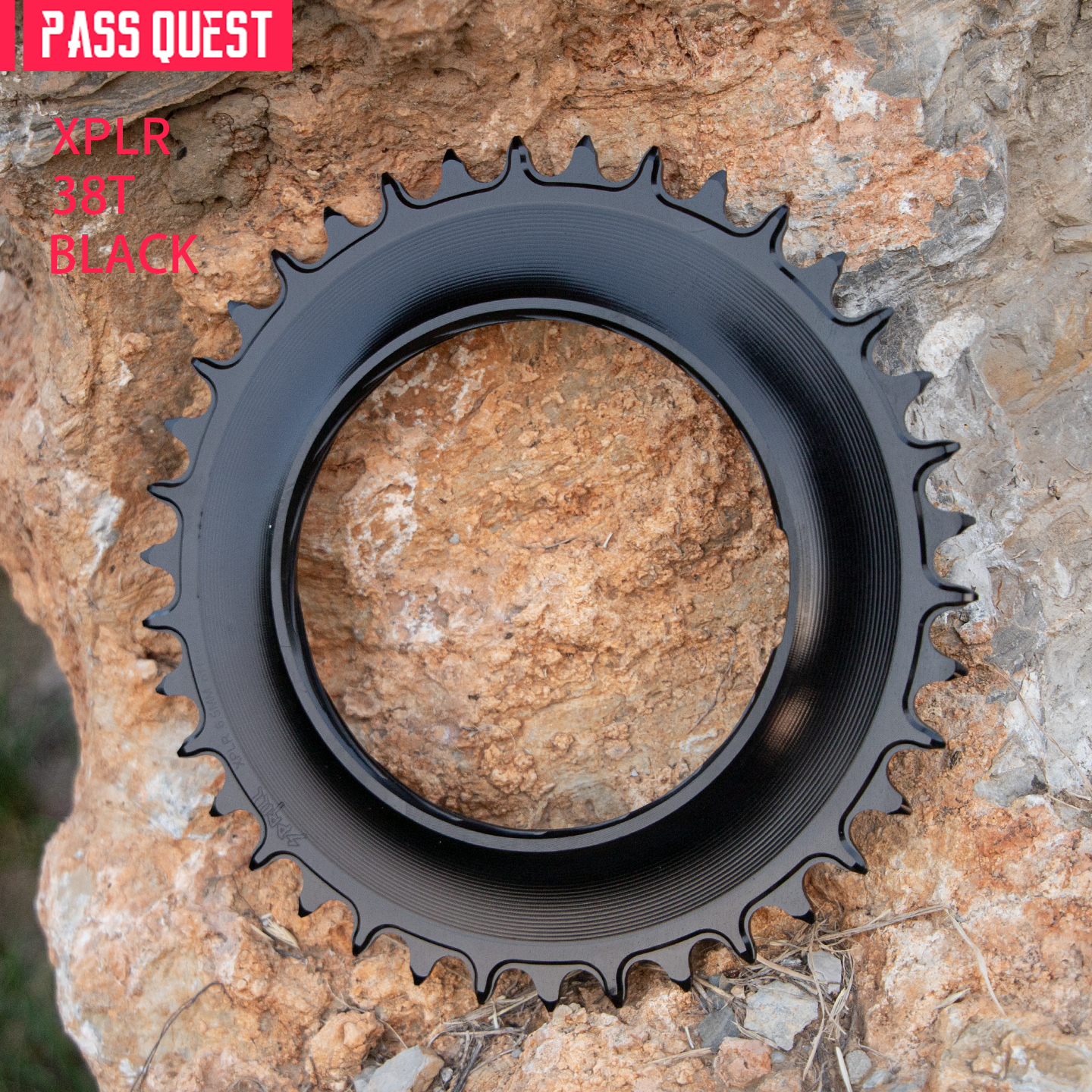 PASS QUEST Direct-Mount Threaded Chainring for SRAM XPLR AXS (12/13-Speed) – Narrow-Wide Profile (30-62T)