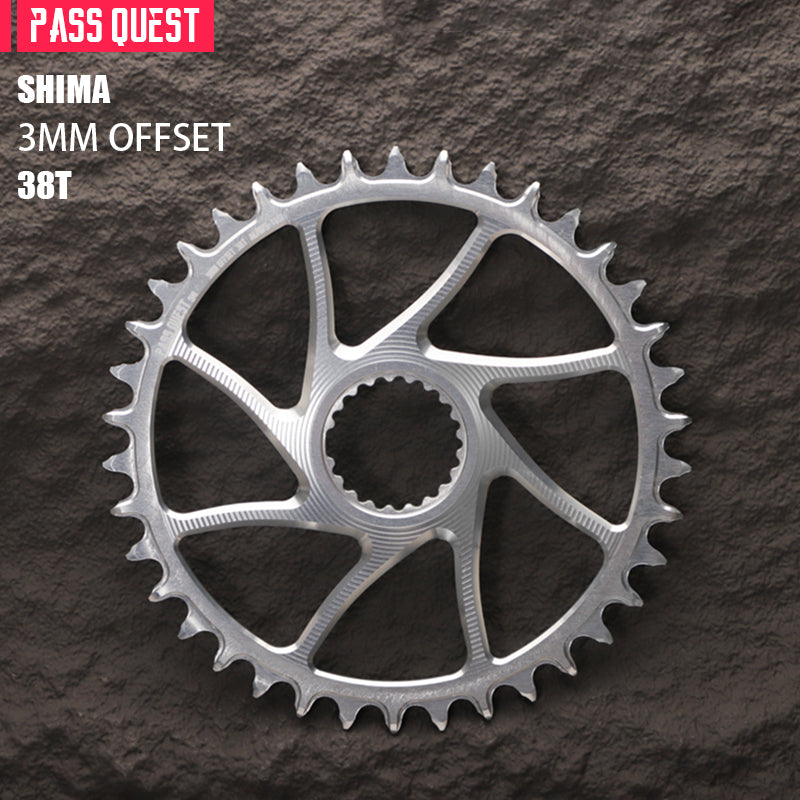SHIMANO BOOST (3mm offset) Round Narrow Wide Chainring