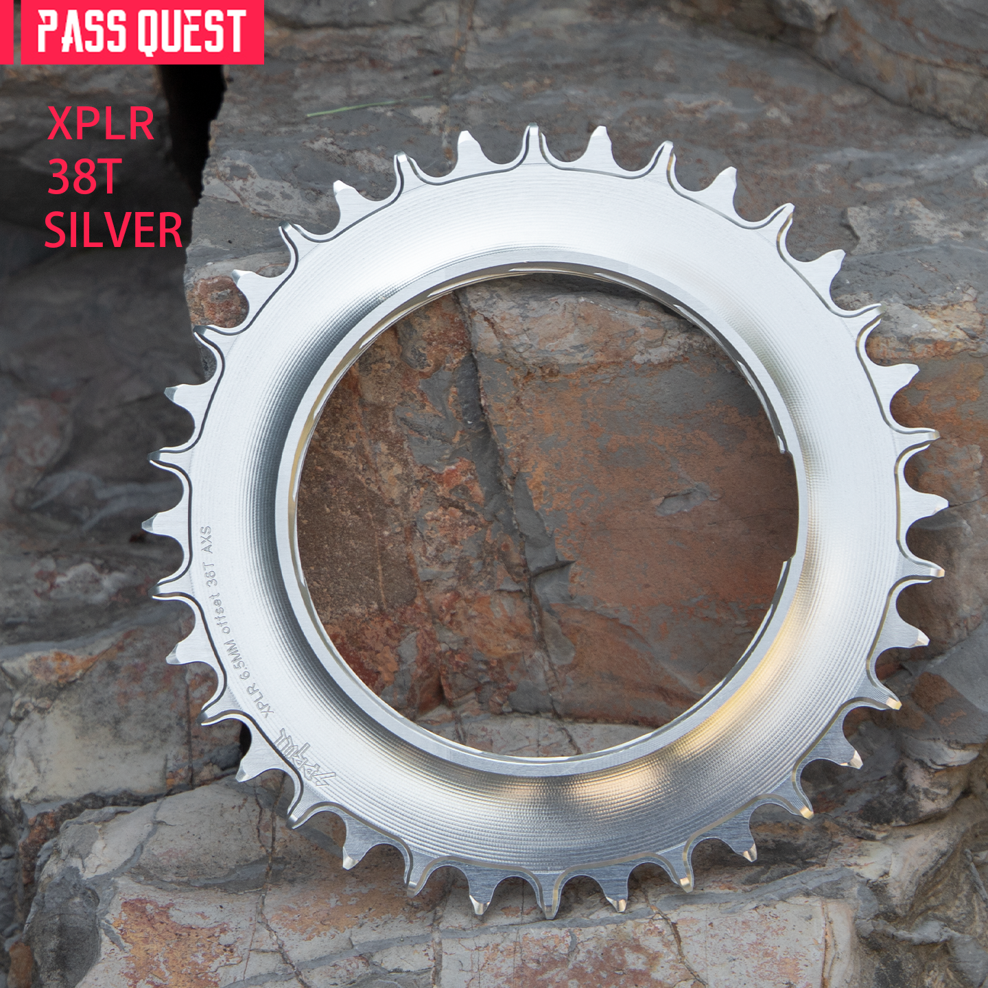 PASS QUEST Direct-Mount Threaded Chainring for SRAM XPLR AXS (12/13-Speed) – Narrow-Wide Profile (30-62T)