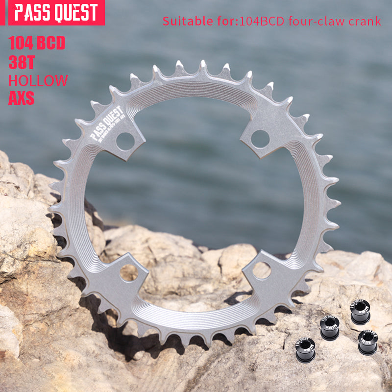 104BCD AXS Round Narrow Wide Chainring