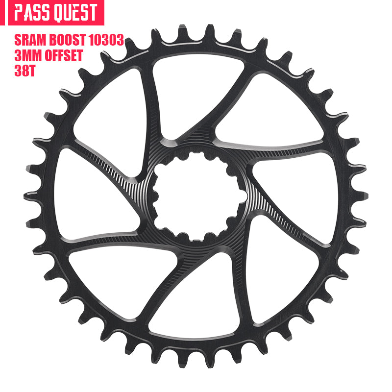 SRAM GXP/DUB BOOST (3mm offset) Round Narrow Wide Chainring