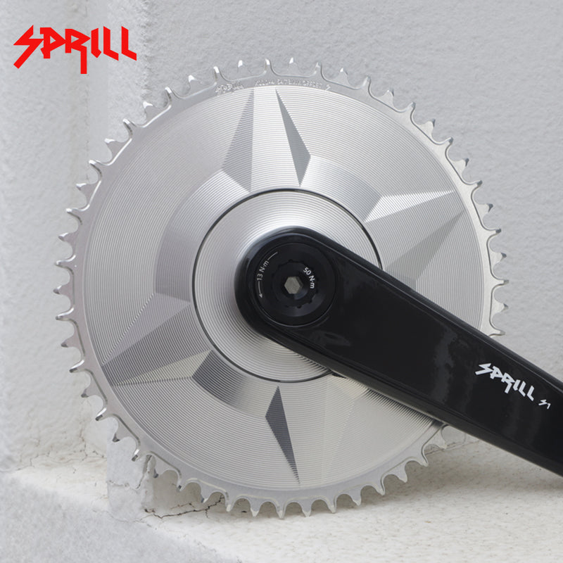 PASS QUEST SPRILL X110BCD-3S 3mm offset (4-bolt AERO) Round Narrow Wide Chainring