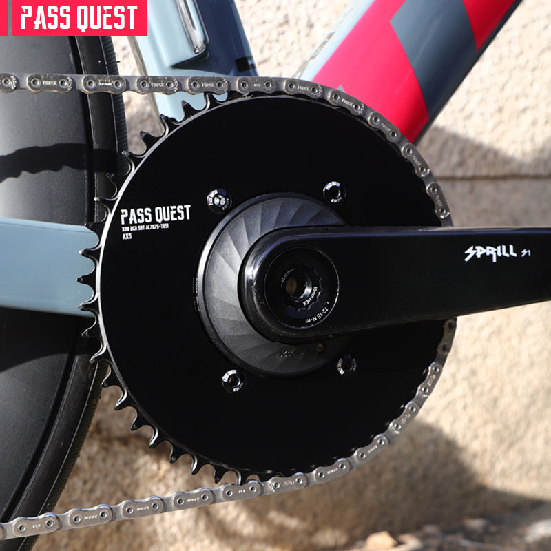 SHIMANO X110 BCD (4-bolt AERO) AXS Round Narrow Wide Chainring