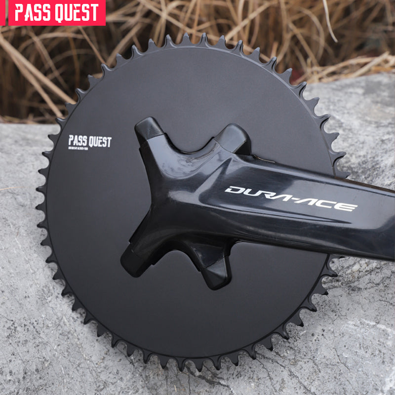 SHIMANO 110BCD R9100 R8000 R7000 (4-bolt AERO) Completely closed Round Narrow Wide Chainring