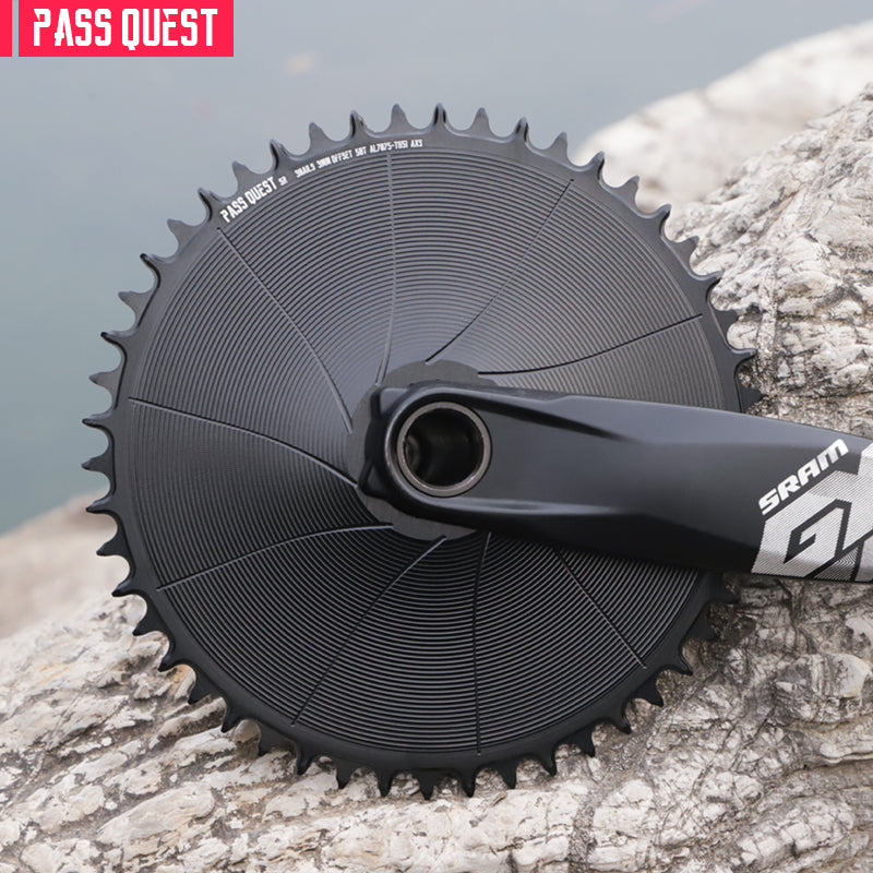 SRAM GXP/DUB ( 3mm offset) GRAVEL/ROAD Narrow Wide Chainring 40-56T AXS