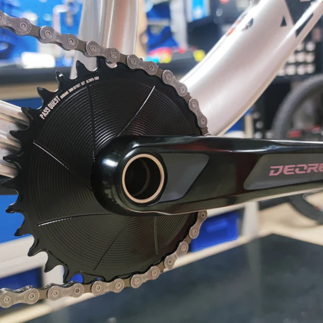 SHIMANO (3mm offset) AERO Round Narrow Wide Chainring