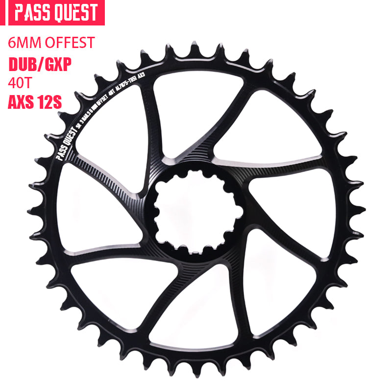 SRAM GXP/DUB AXS (6mm offset) Round Narrow Wide Chainring