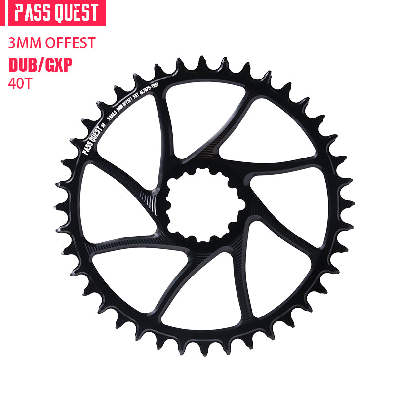 SRAM GXP/DUB ( 3mm offset) MOUNTAIN/GRAVEL/ROAD Narrow Wide Chainring